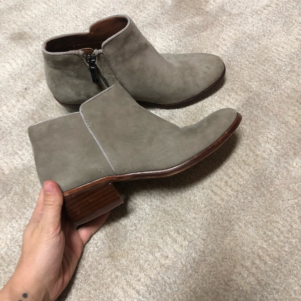 Suede Booties